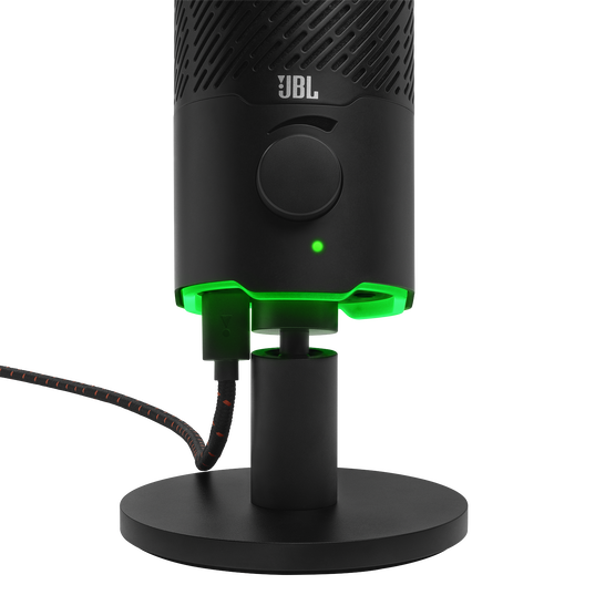 JBL Quantum Stream - Black - Dual pattern premium USB microphone for streaming, recording and gaming - Detailshot 4